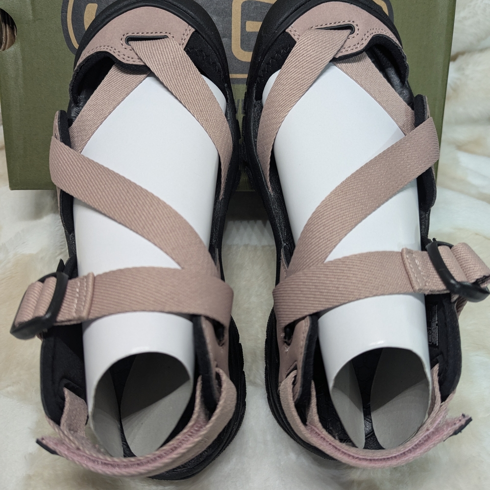 Keen Pink and Black Sandals Modern Design